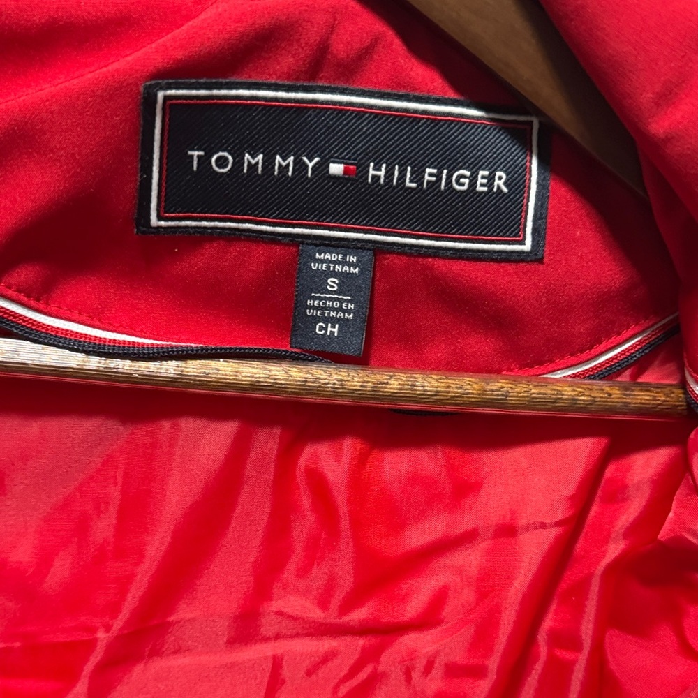 Tommy Hilfiger Vibrant Red Outerwear